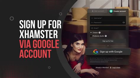 xhamster sign up|Model Account Registration .